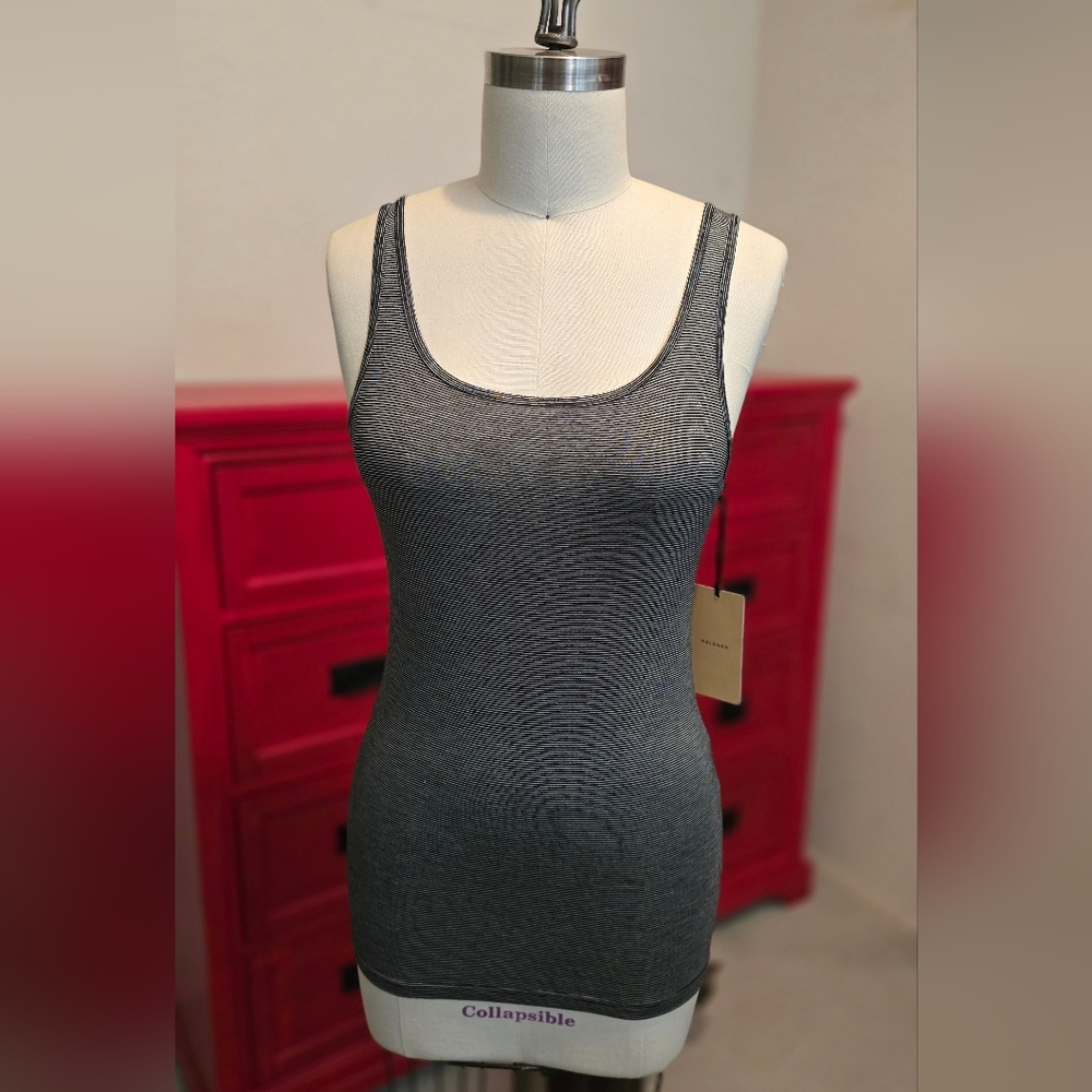 Halogen Striped Favorite Tank NWT